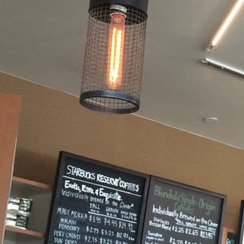 Starbucks - This looks like a bug zapper ! Yuck I don't want my drink being served under this. Bring the old lights back! Please. - Coffee & Tea Near Me - Irvine, California Starbucks - This looks like a bug zapper ! Yuck I don't want my drink being served under this. Bring the old lights back! Please. - Coffee & Tea Near Me - Irvine, California