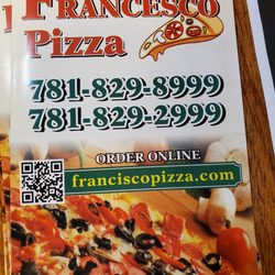 Pembroke Francesco Pizza - Menu