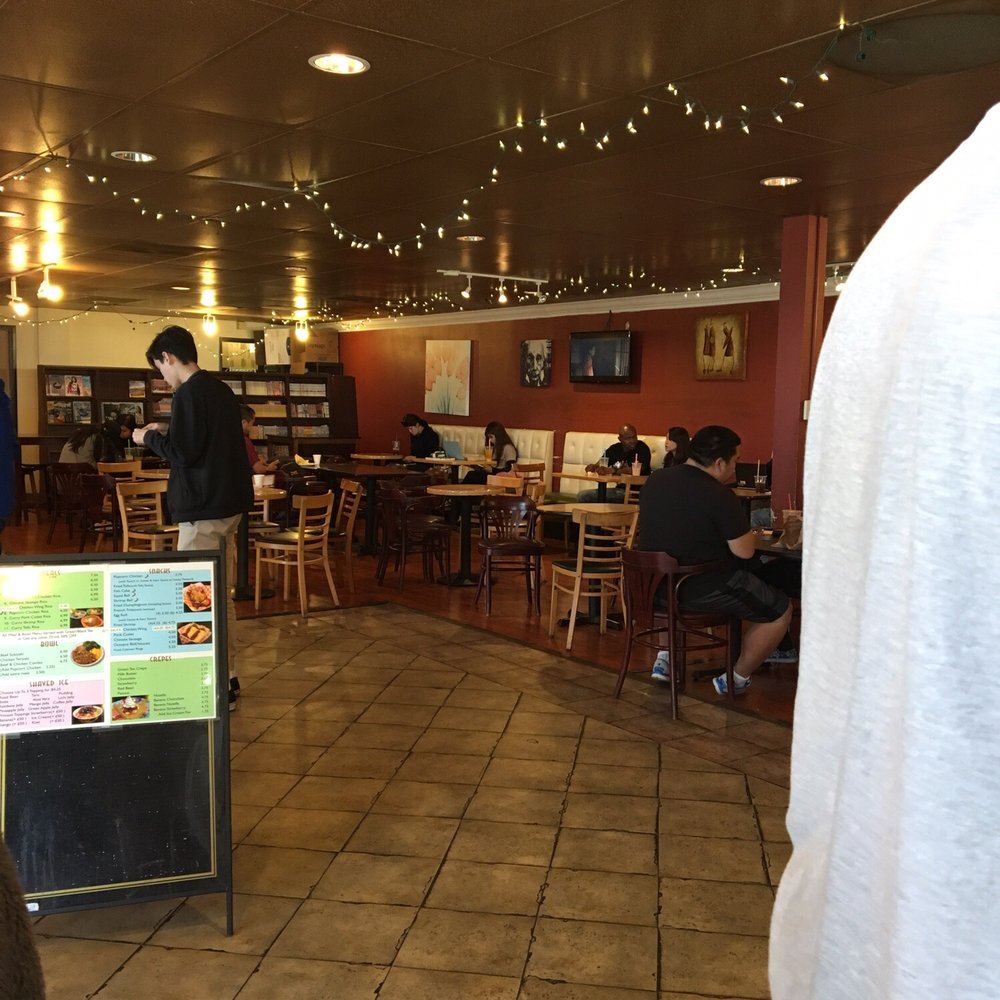 Tea N More - lots of room to hang out in the chill, understated interior. Tea N More, Clairemont Mesa Blvd, Kearny Mesa, SD CA - Coffee & Tea Near Me - San Diego, California