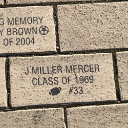 Bardstown Middle School - Track brick