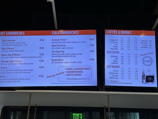 Menu photo 1 Rubinstein Bagels South Lake Union Seattle, WA Menu photo 1 Rubinstein Bagels South Lake Union Seattle, WA