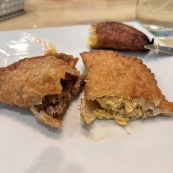 Sofrito Restaurant & Bar - Empanada- beef and chicken. Very good - Latin American Near Me - Greenville, South Carolina Sofrito Restaurant & Bar - Empanada- beef and chicken. Very good - Latin American Near Me - Greenville, South Carolina