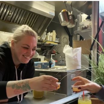 Christina’s Cartel - Doing "Wellness Shots" With The "Chicken Queen Herself" ~ Christina - Chicken Wings Near Me - Happy Valley, Oregon