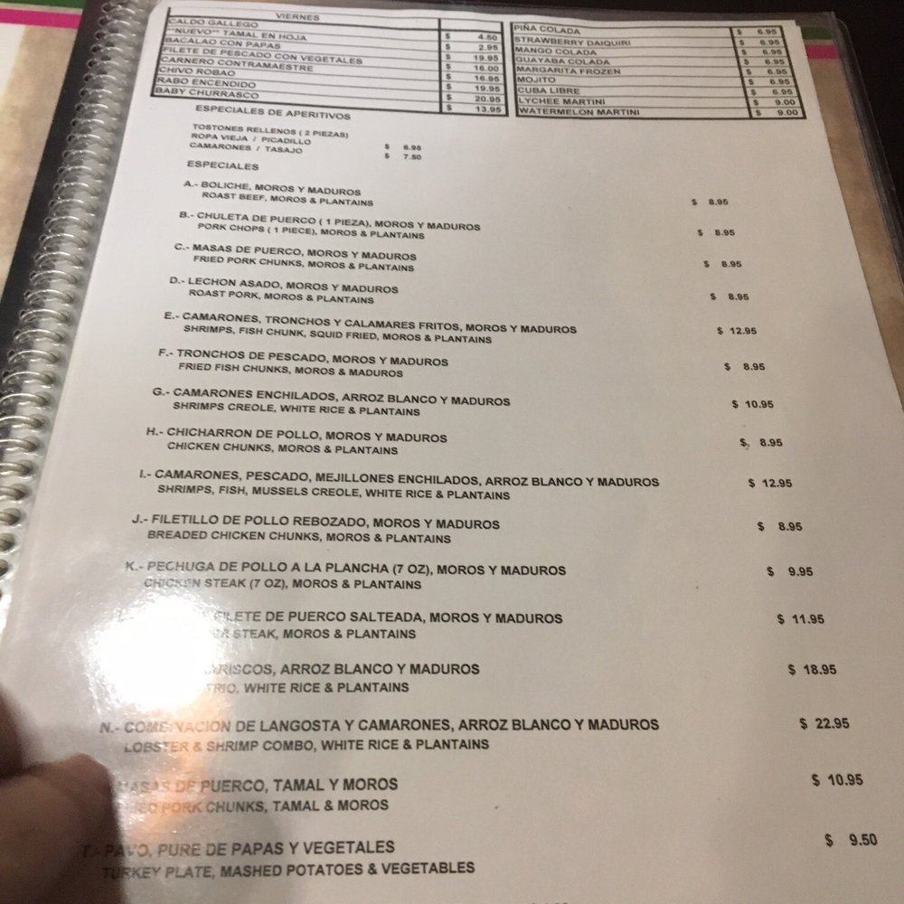 Molina's Ranch Restaurant - Specials - Cuban Near Me - Hialeah, Florida Molina's Ranch Restaurant - Specials - Cuban Near Me - Hialeah, Florida