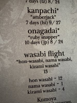 Menu photo 8 Kumoya Denver, CO Menu photo 8 Kumoya Denver, CO