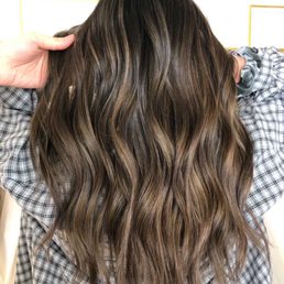 After. Ash brown color