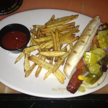 Windy City Ale House - Chicago style dog and house cut French fries - Sports Bars Near Me - Brooklyn, New York Windy City Ale House - Chicago style dog and house cut French fries - Sports Bars Near Me - Brooklyn, New York