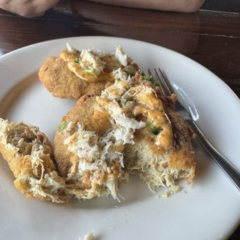 Billy's Oyster Bar - We had a pic before we started eating, but the crab cake was awesome, and mostly crab! - Seafood Near Me - Panama City Beach, Florida Billy's Oyster Bar - We had a pic before we started eating, but the crab cake was awesome, and mostly crab! - Seafood Near Me - Panama City Beach, Florida