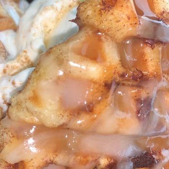 Midtown Creamery - Cinnabon Waffle IceCream Sandwich. - Desserts Near Me - Miami, Florida