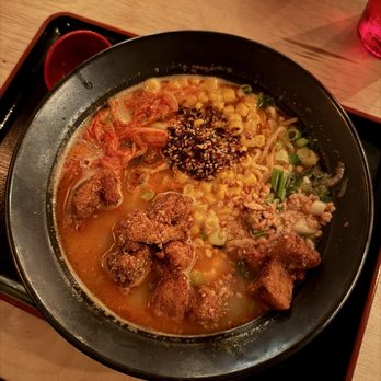 Ramen-San Deluxe - Kimchi & Fried Chicken Ramen - Ramen Near Me - Chicago, Illinois Ramen-San Deluxe - Kimchi & Fried Chicken Ramen - Ramen Near Me - Chicago, Illinois