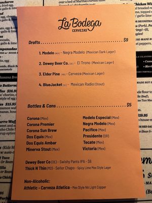 Menu photo 4 La Bodega Easton, MD