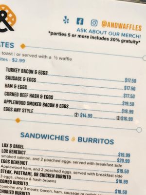 Menu photo 4 & Waffles Woodland Hills, CA Menu photo 4 & Waffles Woodland Hills, CA