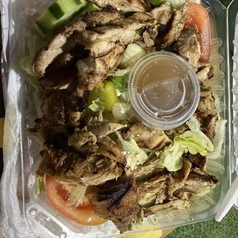 Grecian Cafe - Chicken Greek Salad - Greek Near Me - Spring Valley, California
