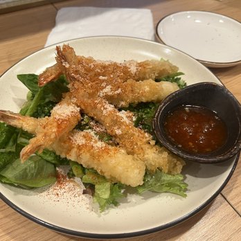 Tendon Kohaku - Tiger prawn tempura sweet chilli sauce - Japanese Near Me - Bellevue, Washington