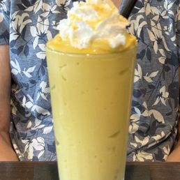 Mango Batido with oat milk Mango Batido with oat milk