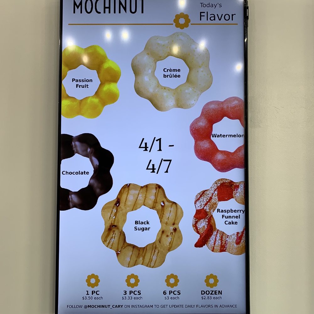Mochinut - Menu - Donuts Near Me - Cary, North Carolina