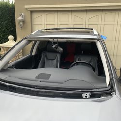 On The Go Auto Glass - Old windscreen out