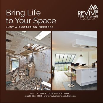 Revive Home Solutions - before and after renovations - General Contractors Near Me - Markham, Ontario Revive Home Solutions - before and after renovations - General Contractors Near Me - Markham, Ontario
