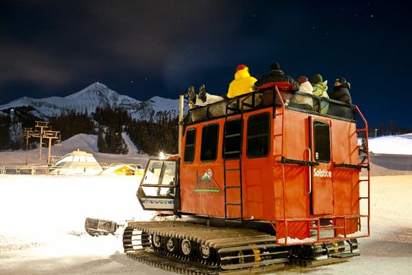The Montana Dinner Yurt by null