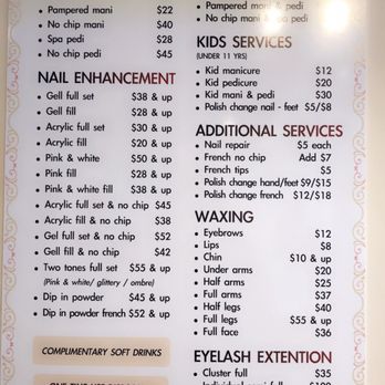 VIP Nails & Spa - Menu - Nail Salons Near Me - Chicago, Illinois