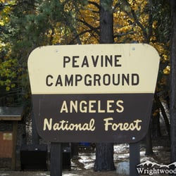 Peavine Campground - Sign at Peavine Campground.
