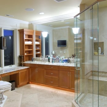 Ultimate Remodel - a large bathroom with a walk in shower - General Contractors Near Me - Alexandria, Virginia Ultimate Remodel - a large bathroom with a walk in shower - General Contractors Near Me - Alexandria, Virginia