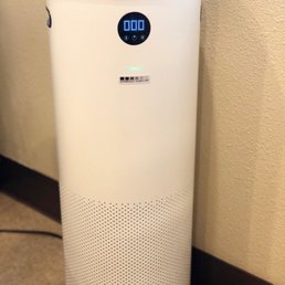One of the top quality air filters they have in every room. Just one of their excellent protocols. One of the top quality air filters they have in every room. Just one of their excellent protocols.
