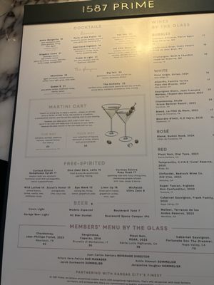 Menu photo 3 1587 Prime Kansas City, MO