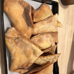 Ninja Grill - Cheese wontons: they don't look appetizing at all, outer layer was too hard