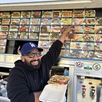 L&T Catering - My bro Ulises who created our Tijuana loaded dog before COVId @ MC - Food Trucks Near Me - Ventura , California L&T Catering - My bro Ulises who created our Tijuana loaded dog before COVId @ MC - Food Trucks Near Me - Ventura , California