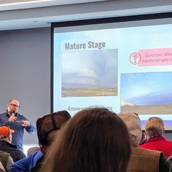 David Bonnette of NWS Ft Worth discussing supercellformation stages.
