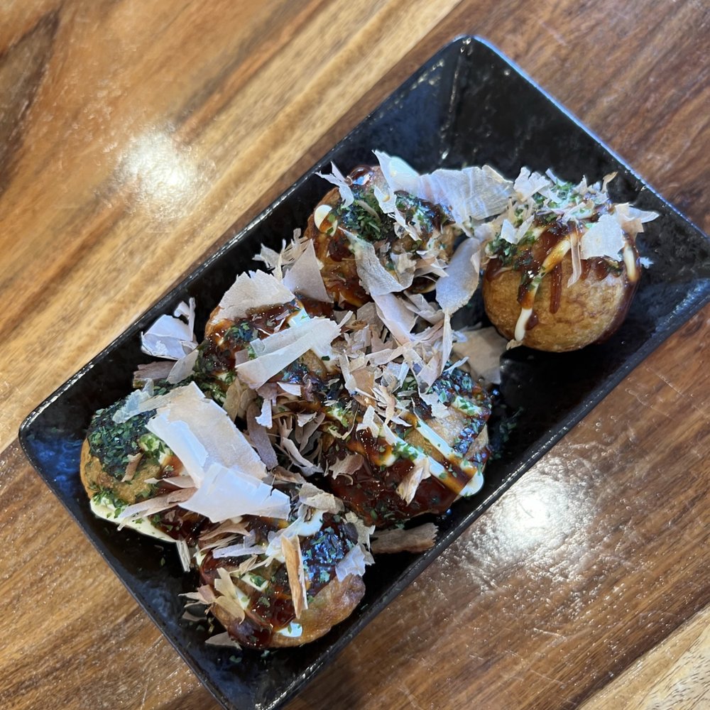 Menya Ramen House - Fried Karaage Kushi (Squid) - Ramen Near Me - Metuchen, New Jersey Menya Ramen House - Fried Karaage Kushi (Squid) - Ramen Near Me - Metuchen, New Jersey