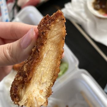Sushi Yoshi - Chicken Katsu....Legit eating cardboard - Sushi Bars Near Me - Vienna, Virginia