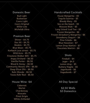 Menu photo 5 On The Patio Azle, TX Menu photo 5 On The Patio Azle, TX
