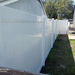 All Season Fencing - Duramax 6 ft high privacy vinyl.