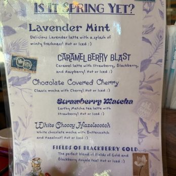Pine State Coffee - spring menu - Coffee & Tea Near Me - Raleigh, North Carolina