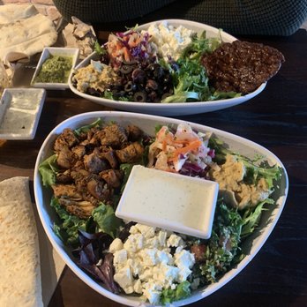Pinched on the River - Chicken Shawarma salad - Mediterranean Near Me - Chicago, Illinois Pinched on the River - Chicken Shawarma salad - Mediterranean Near Me - Chicago, Illinois