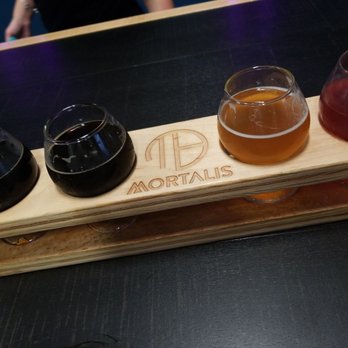 Mortalis Brewing Company - My flight from Mortalis- As abkve, so below is so far my favorite. - Breweries Near Me - Avon, New York