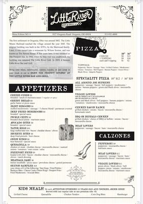 Menu photo 2 Little River Bar and Grill Oregonia, OH Menu photo 2 Little River Bar and Grill Oregonia, OH