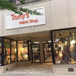 Tony's Men's Shop - Store Front - Tony's Men's Shop - 111 Bank Street Waterbury, CT 06702 - 203-754-3346