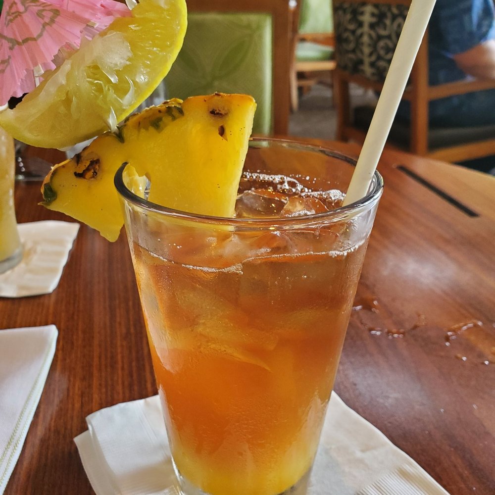 Keoki's Paradise - Iced Tea. - Seafood Near Me - Koloa, Hawaii