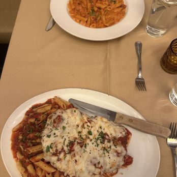 Caffe Itri - Penne Pink Vodka, chicken Parmigiano - Italian Near Me - Cranston, Rhode Island Caffe Itri - Penne Pink Vodka, chicken Parmigiano - Italian Near Me - Cranston, Rhode Island
