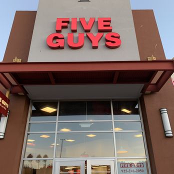 Five Guys - Entrance - Burgers Near Me - Dublin, California