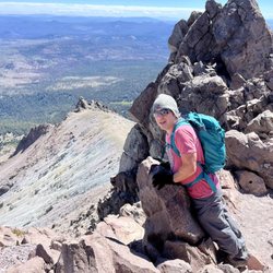 Brian Su, MD - Top of Mt. Lassen 3 months after back surgery!