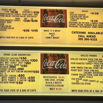 Deerhead Hot Dogs - Menu - Hot Dogs Near Me - Wilmington, Delaware