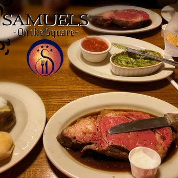 Samuel's on the Square - Our claim to fame! Homemade Spinach & Artichoke dip and our Hickory Smoke Prime Rib! Come and taste what you've been missing... - Seafood Near Me - Waverly, Tennessee Samuel's on the Square - Our claim to fame! Homemade Spinach & Artichoke dip and our Hickory Smoke Prime Rib! Come and taste what you've been missing... - Seafood Near Me - Waverly, Tennessee