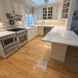restored and sealed Kitchen counters