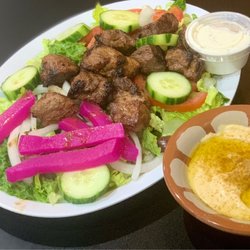 Gyro King grill - Lamb Kabob Platter