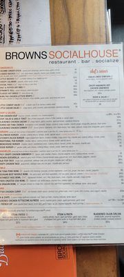 Menu photo 3 Browns Socialhouse Lloydminster Lloydminster, AB