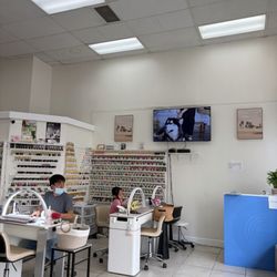Koolau Nail Center - Lots of colors to choose from and they have a TV set that's on to the usual international travel shows